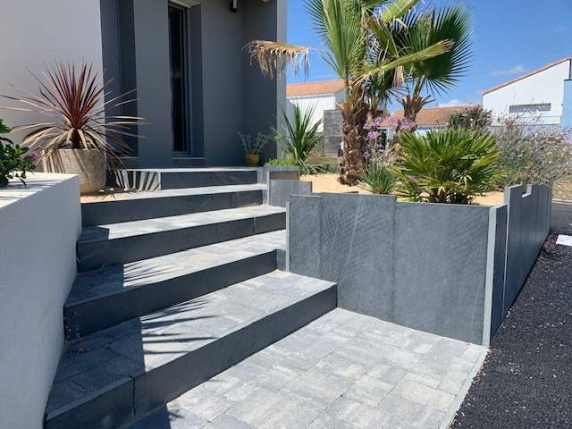 Création de murs, clôtures et piliers de portails